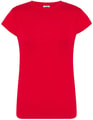 Goedkope Dames T-shirt JHK Regular Comfort rood